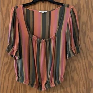 Off the shoulder blouse